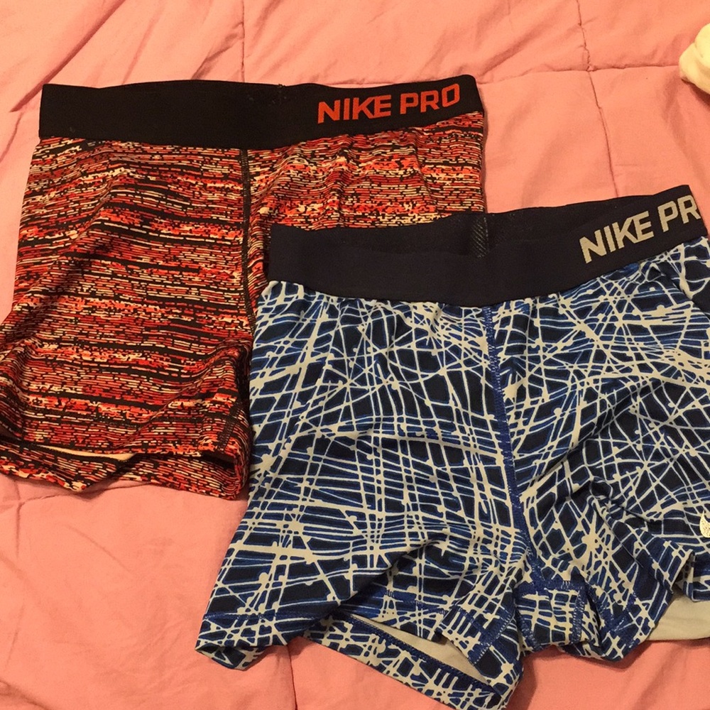 TWO Nike Pro Spandex